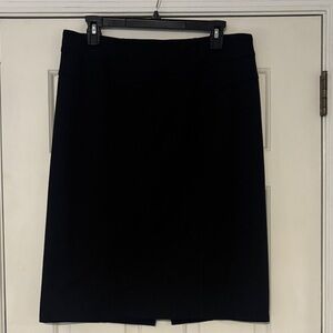 Classic Black Pencil Skirt - Women